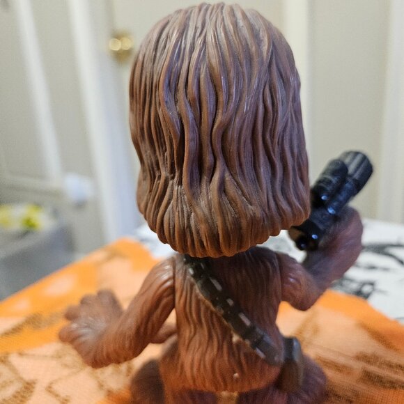 Star Wars Funko Chewbacca Bobblehead 2009 Wacky Wobblers Bobble Head - Picture 9 of 11